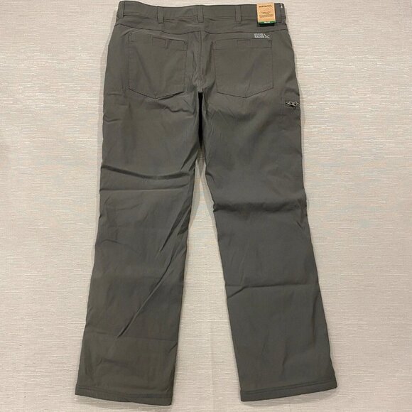 Eddie Bauer Fleece Lined Tech Pants Mens 38 x 32 Gray Water Repellent Insulated - Picture 3 of 13